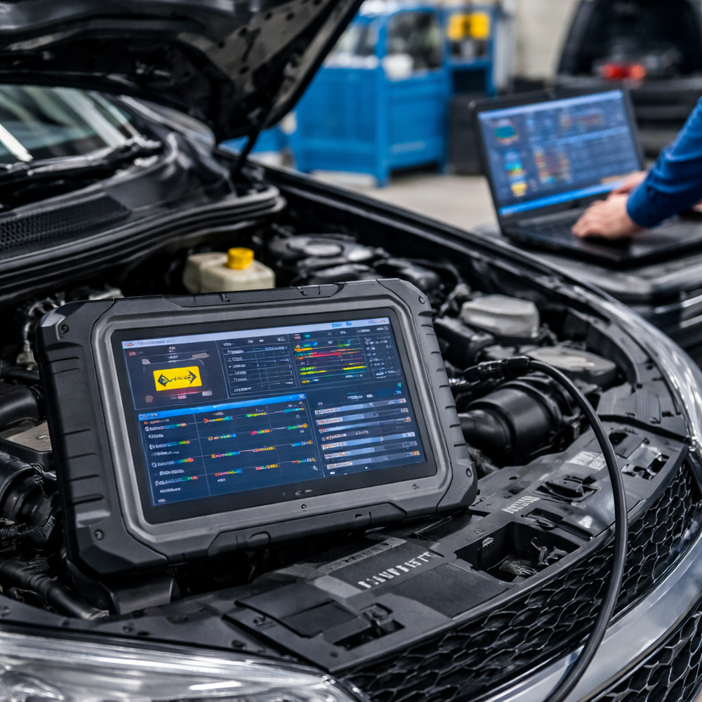 vehicle diagnostics testing with diagnostic scanner Auckland