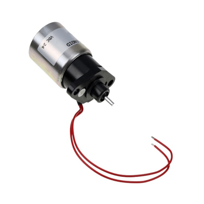 0175 - 24A5LS New Replacement 24V Stop Solenoid Actuator SA - 4573 - 24 For Kubota Super 05 Series - Simms Diesel