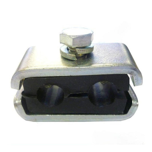 1 204 043 Aftermarket Pipe Clamp (2 Pipe x 8mm) - Simms Diesel