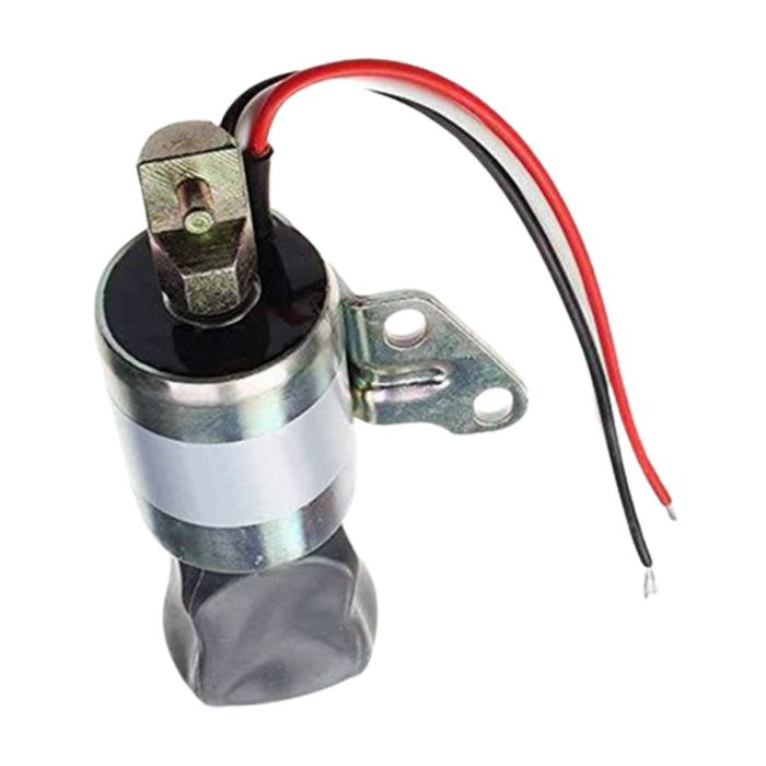 12V Fuel Shutdown Solenoid 1756ES - 12SUC17B2S2/SA - 4866 - 12 For Woodward Engine - Simms Diesel