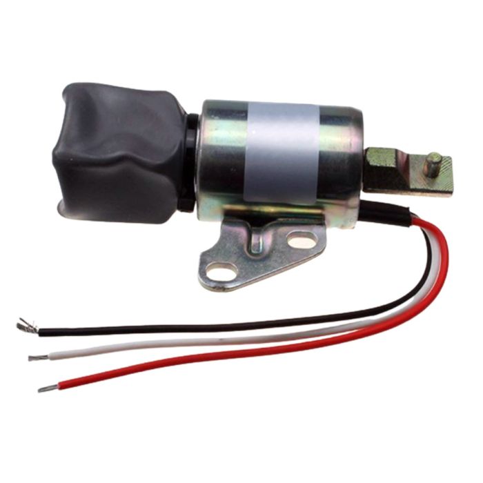 12V Fuel Shutdown Solenoid 1756ES - 12SUC17B2S2/SA - 4866 - 12 For Woodward Engine - Simms Diesel