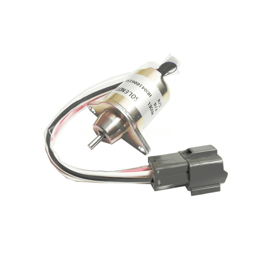 12v Shutoff Solenoid VOE14521915 for Volvo EC55B EW55B ECR58 ECR28 EC27C EC35C - Simms Diesel