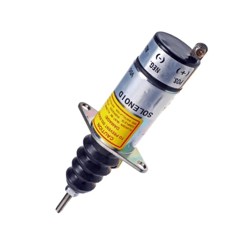 1502 - 12A2G1B2S1 Aftermarket Fuel Shutoff Solenoid With 1 Terminal 12V For Woodward 1500 Series - Simms Diesel