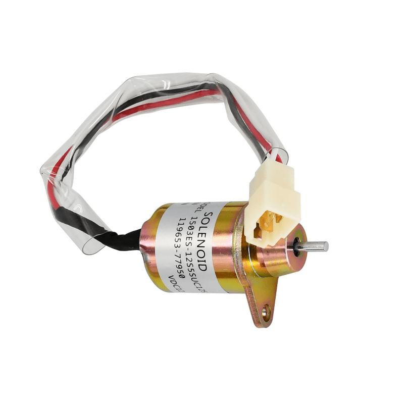 Fuel Shut Off Solenoid 119233-77932 Fits John Deere 4200 4300 4400 4500 4600 4700 3203 3032e 3036e 3038e Fuel Shut Off Solenoid 119233-77932 Fits John Deere 4200 4300 4400 4500 4600 4700 3203 3032e 3036e 3038e