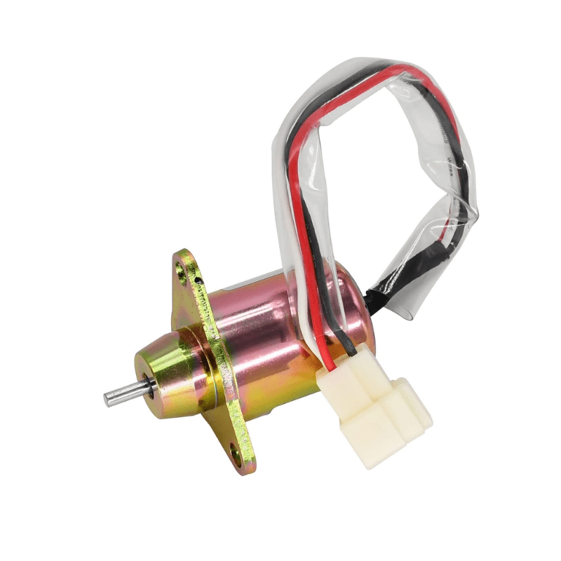 1503ES - 12S5SUC12S 12v Fuel Shut Off Solenoid 119653 - 77950 for Yanmar John Deere komatsu cummins - Simms Diesel