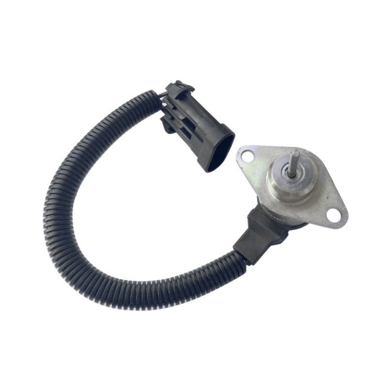 1J710 - 60011 Aftermarket New 12V Fuel Shut Off Solenoid 7000769 For Bobcat S160 S185 S530 T180 T190 T550 T650 - Simms Diesel