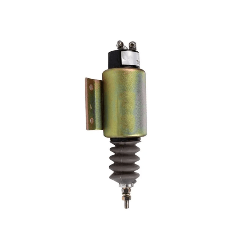 2001 - 12E3U1B2S2A 3 Terminals Fuel Shutdown Solenoid 12V 2001ES - 12E3U1B2S2 SA - 5174 - 12 For Cummins - Simms Diesel