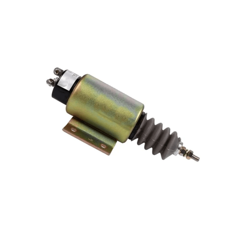 2001 - 12E3U1B2S2A 3 Terminals Fuel Shutdown Solenoid 12V 2001ES - 12E3U1B2S2 SA - 5174 - 12 For Cummins - Simms Diesel