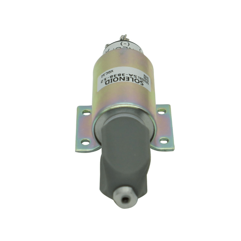 2003 - 12E7U1B1S2A 12V Stop Solenoid Valve SA - 3838 For Cummins Excavator - Simms Diesel
