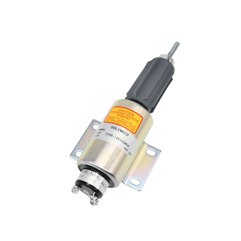 2370 - 12E2U1B5A Full Throttle Solenoid 2300 - 1501 For Woodward 12V - Simms Diesel