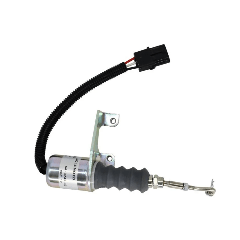 3932017 12V Fuel Shutoff Solenoid Valve SA - 3742 - 12 - Simms Diesel