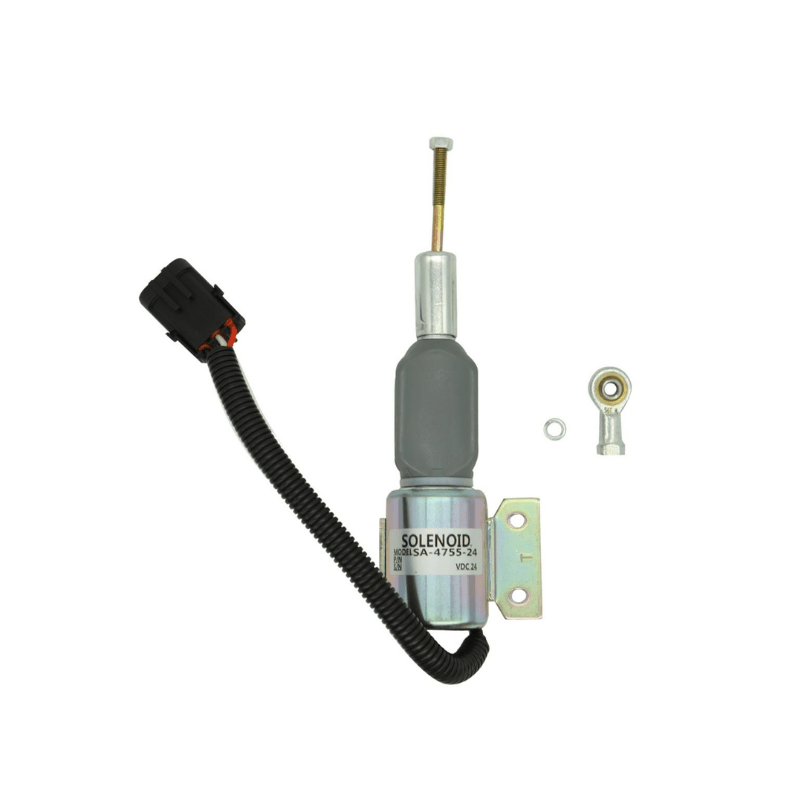 3935429 Fuel Shutoff Solenoid Cummins Engine Compatible 6BT 5.9L - Simms Diesel