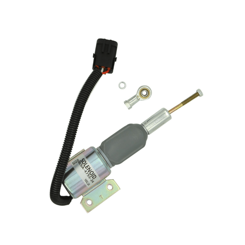 3935429 Fuel Shutoff Solenoid Cummins Engine Compatible 6BT 5.9L - Simms Diesel
