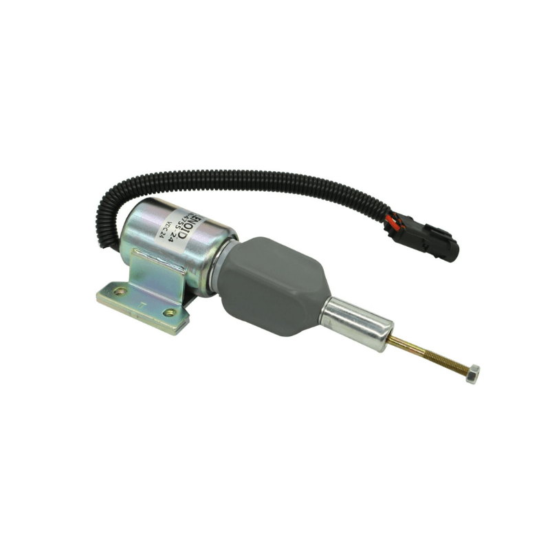 3935429 Fuel Shutoff Solenoid Cummins Engine Compatible 6BT 5.9L - Simms Diesel