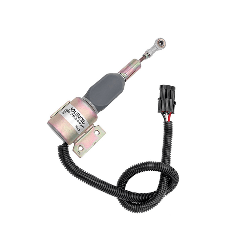 3939703 Fuel Shutoff Solenoid 24V For Cummins 6BT 5.9L Engine Excavator - Simms Diesel