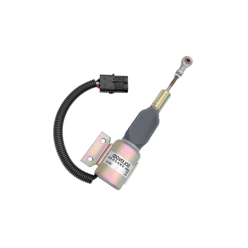 3939703 Fuel Shutoff Solenoid 24V For Cummins 6BT 5.9L Engine Excavator - Simms Diesel
