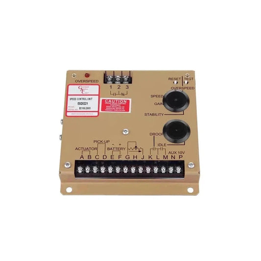 ESD5200 Series Isochronous, Variable Speed, Droop Governing