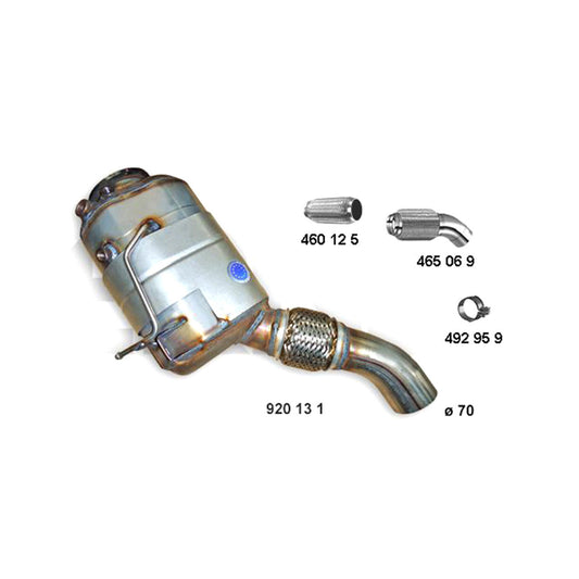 920 13 1 Ernst DPF for BMW 3er 5er 6er X3 X5 X6 (ED0018)