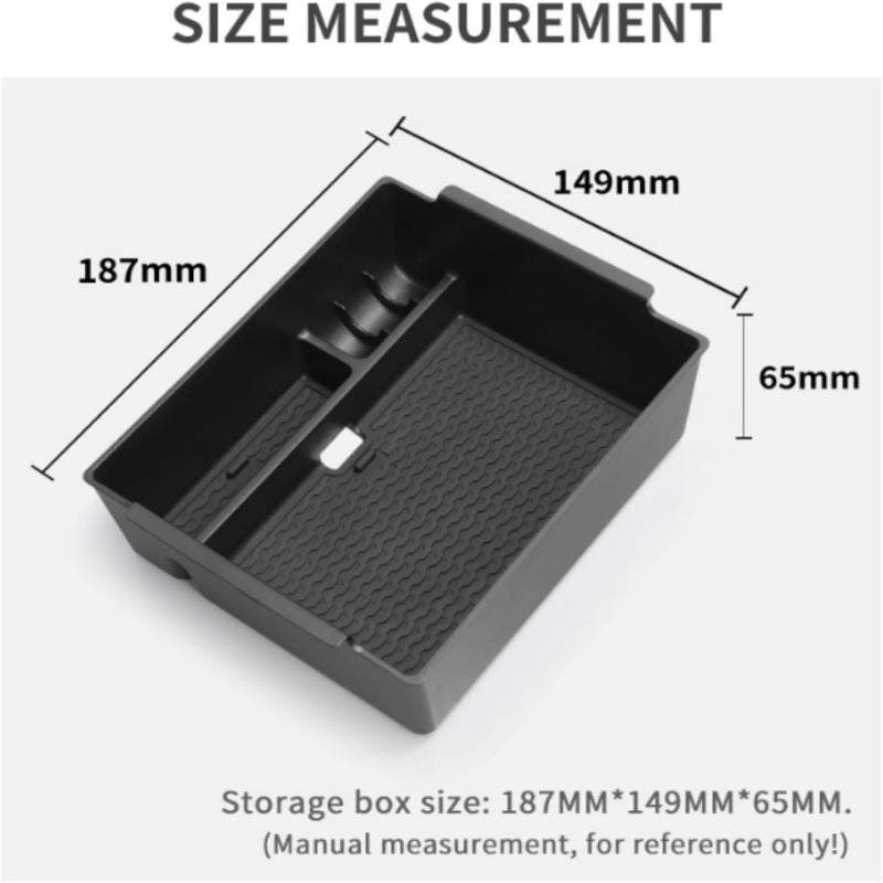 Triton/L200 2024-2025- Armrest Storage Box Center Console Tray