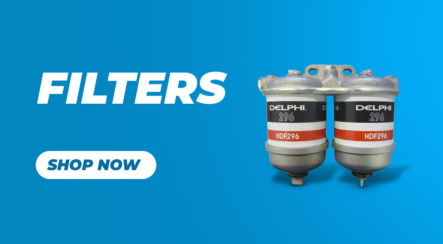 Diesel fuel filters and filtration systems for trucks and machinery