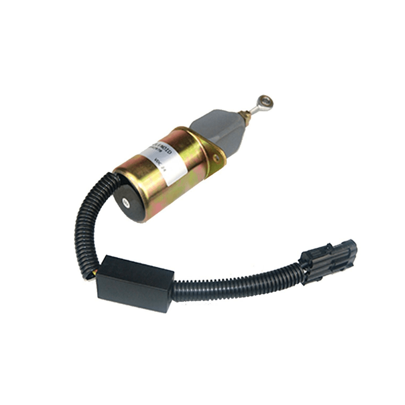 C4942878 Fuel Shutoff Solenoid 3415706 24V For Cummins C8.3L 6C 6CT 6CTA 6CTAA - Simms Diesel