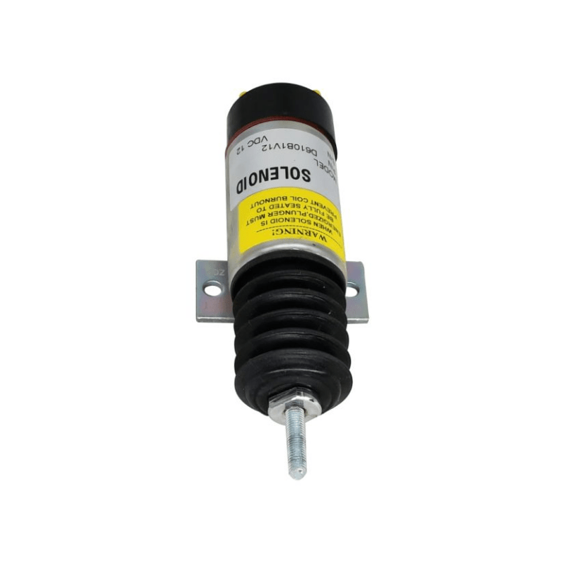 D610 - B1V12 Replacement New 12V D610B1V1 2 Terminals Dual Coil Pull Solenoid for Kubota D905 Engine - Simms Diesel