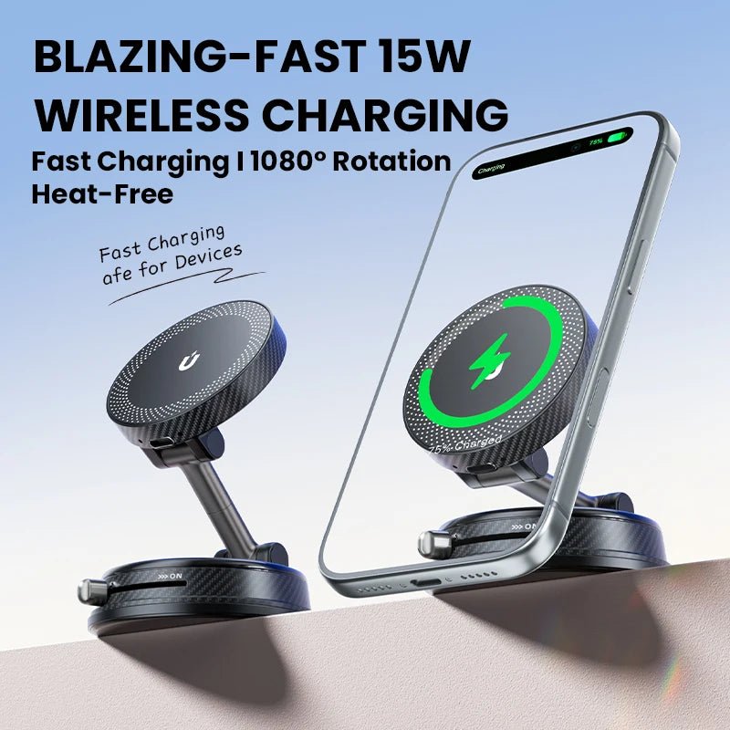 Magnetic Wireless Car Charger Mount - Simms Diesel