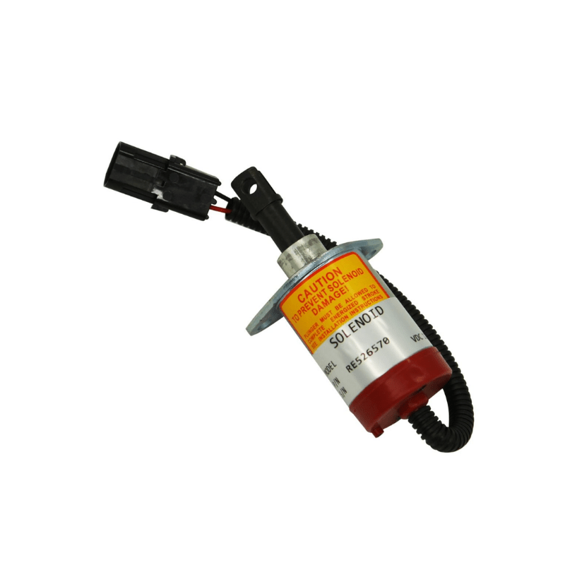 RE526570 Stop Solenoid For John Deere - Simms Diesel