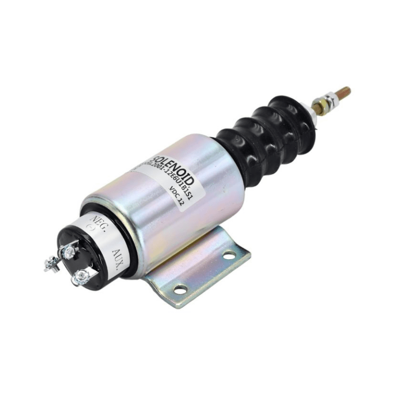 SA - 3069 - 12V Aftermarket 12V Stop Solenoid Valve 2001 - 12E6U1B1S1 200112E6U1B1S1 SA306912V Compatible With Cummins Engine Compatible With Woodward 2000 Series - Simms Diesel