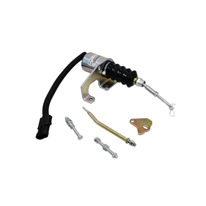 SA - 3799 - 24 24V Fuel Shutoff Solenoid Valve For Deutz BOSCH RSV R/H MOUNT - Simms Diesel
