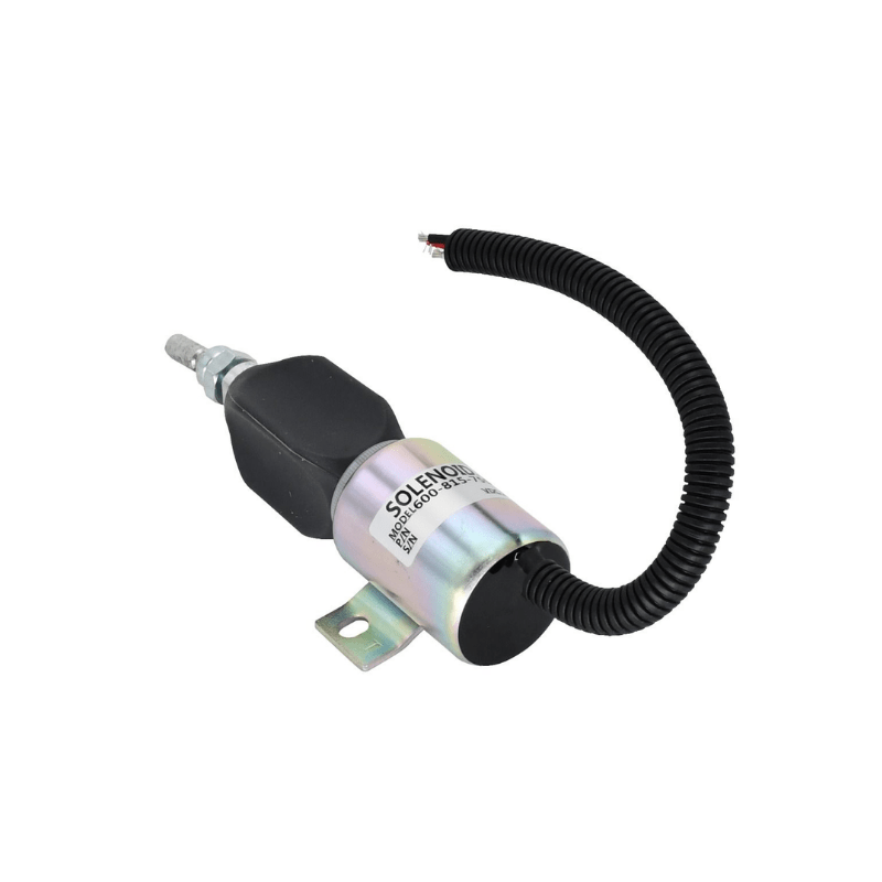 SA - 4269 - 24 3 - Terminals Fuel Shutoff Solenoid 24V 600 - 815 - 7550 Fits For Komatsu Mitsubishi Engine - Simms Diesel