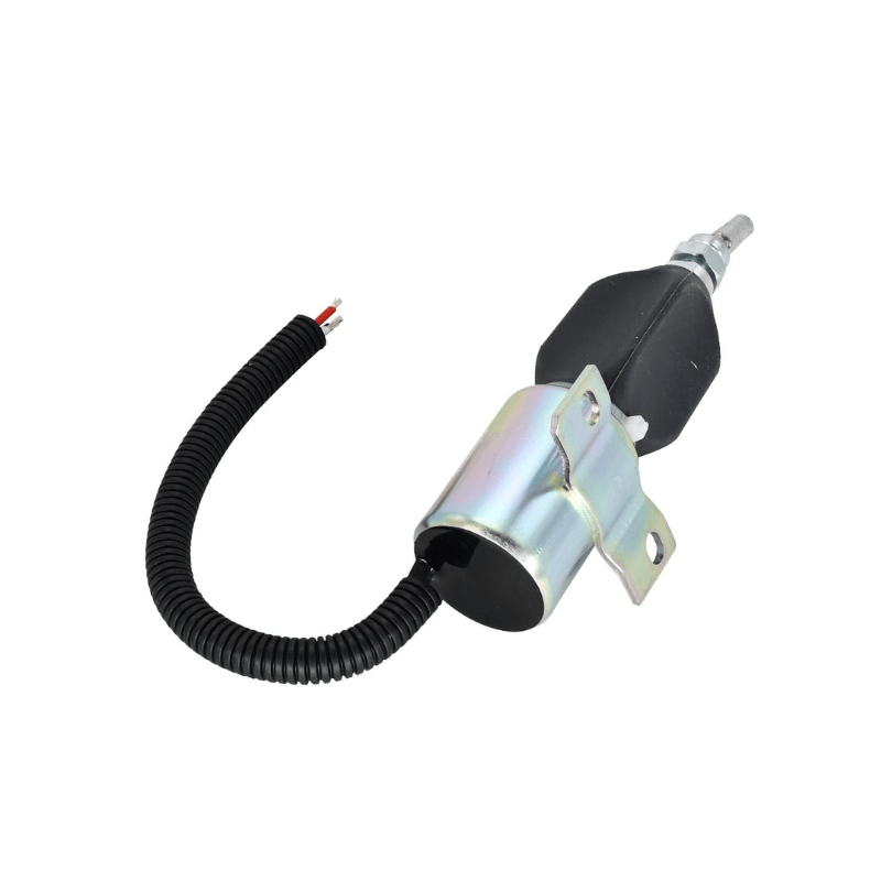 SA - 4269 - 24 3 - Terminals Fuel Shutoff Solenoid 24V 600 - 815 - 7550 Fits For Komatsu Mitsubishi Engine - Simms Diesel