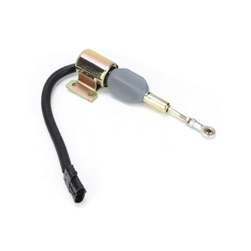 SA - 4891 - 12 Aftermarket New 12V Stop Solenoid Compatible For Cummins 4BT 6BT Engine - Simms Diesel