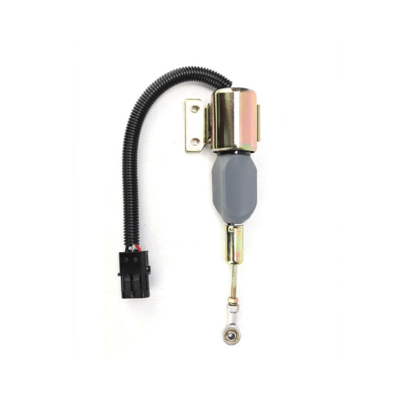 SA - 4891 - 12 Aftermarket New 12V Stop Solenoid Compatible For Cummins 4BT 6BT Engine - Simms Diesel