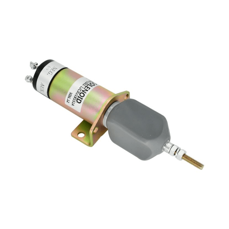 SA - 5171 - 12 Fuel Stop Solenoid 3 Terminals 12V 1502 - 12C3U1B1S1A For Yanmar Kubota Bobcat Diesel Engine - Simms Diesel