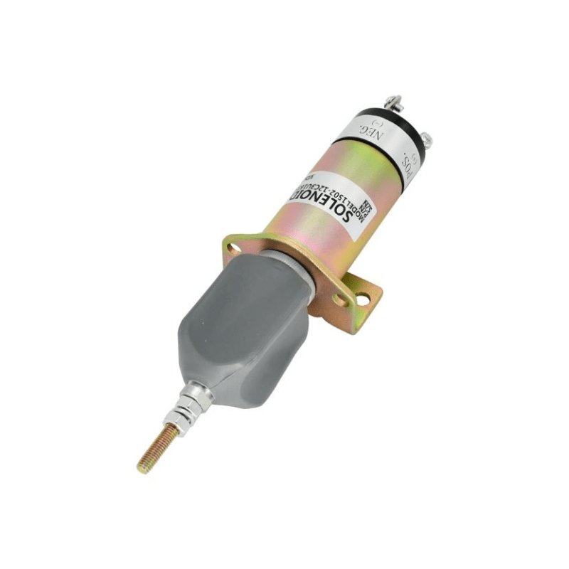 SA - 5171 - 12 Fuel Stop Solenoid 3 Terminals 12V 1502 - 12C3U1B1S1A For Yanmar Kubota Bobcat Diesel Engine - Simms Diesel