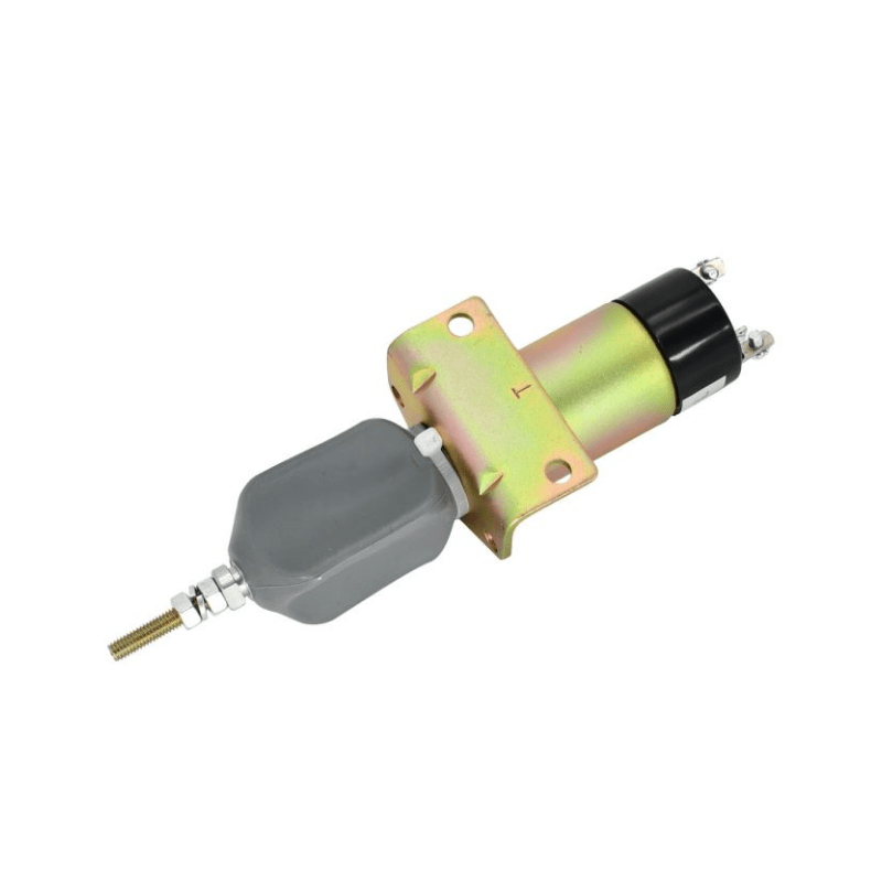 SA - 5171 - 12 Fuel Stop Solenoid 3 Terminals 12V 1502 - 12C3U1B1S1A For Yanmar Kubota Bobcat Diesel Engine - Simms Diesel