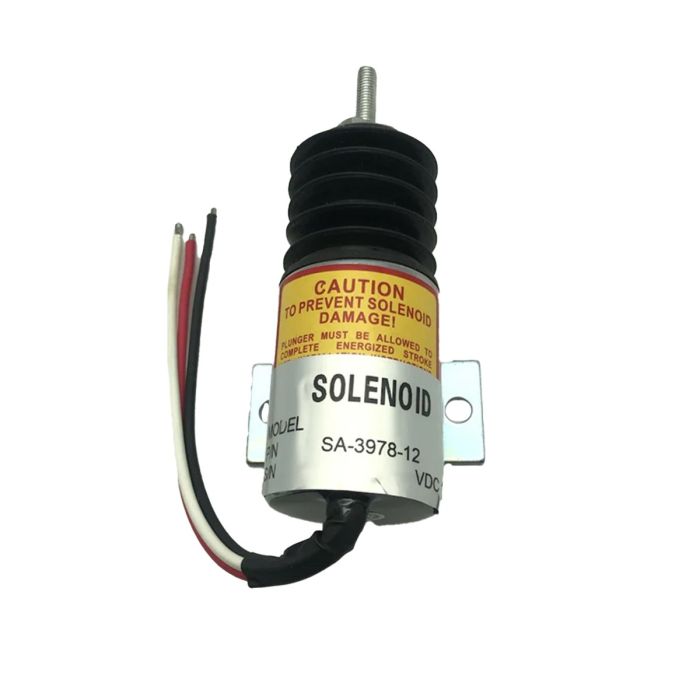Stop Shut Down Solenoid 12V 1751ES12E2UC3B2S5 For Woodward - Simms Diesel