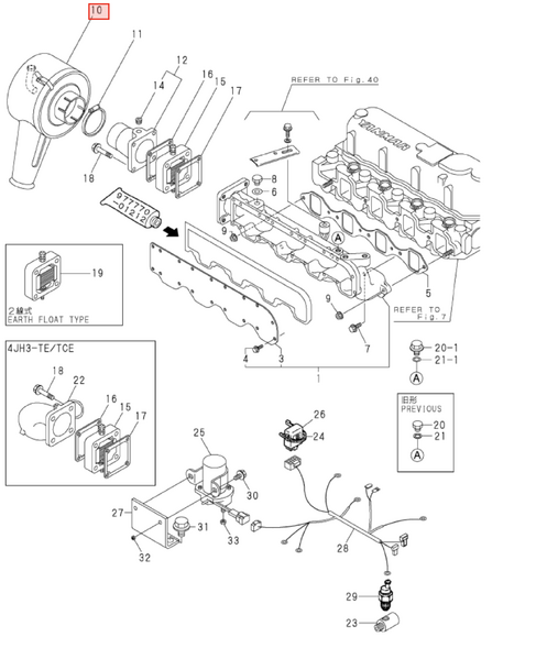 Yanmar Air Filter Assembly 129570 - 12300 - Simms Diesel