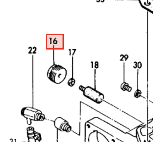 Yanmar Anode Plug 128270 - 09300 - Simms Diesel