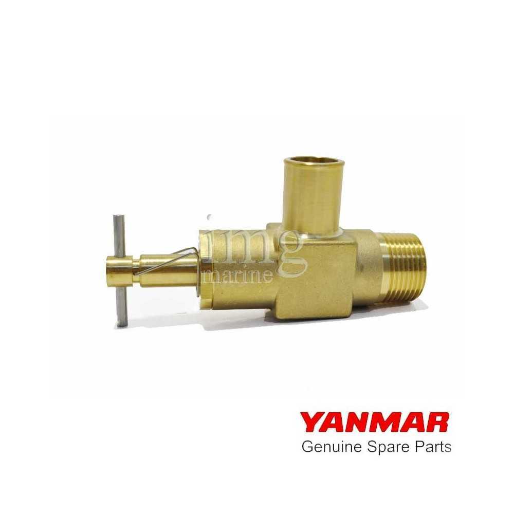 Yanmar Cooling Water Cock Assembly 196450 - 02390 - Simms Diesel