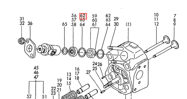 Yanmar Copper Washer 101204 - 11452 - Simms Diesel