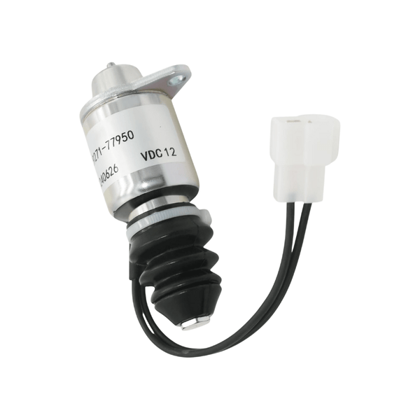 Yanmar Fuel Stop Solenoid 12v 129271 - 77950 - Simms Diesel