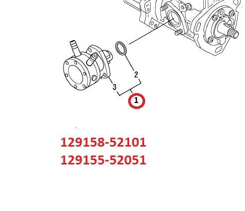 Yanmar Lift Pump Gasket 129155 - 52051 - Simms Diesel