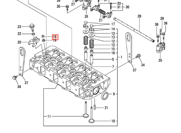 Yanmar Nozzle Protector 119802 - 11870 - Simms Diesel