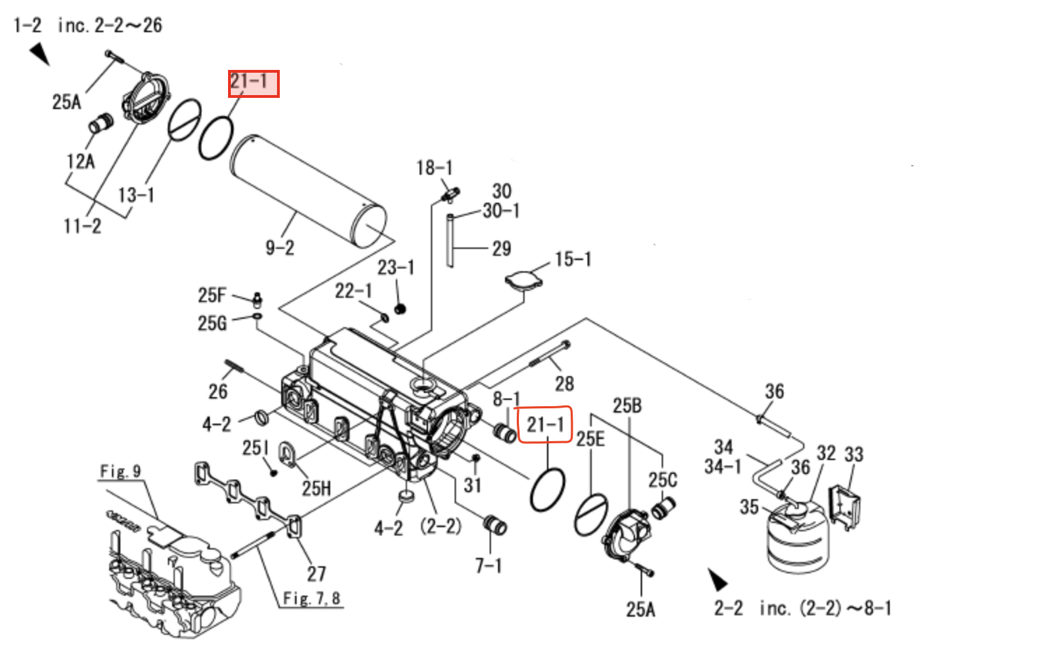 Yanmar O'Ring 129672 - 44150 - Simms Diesel