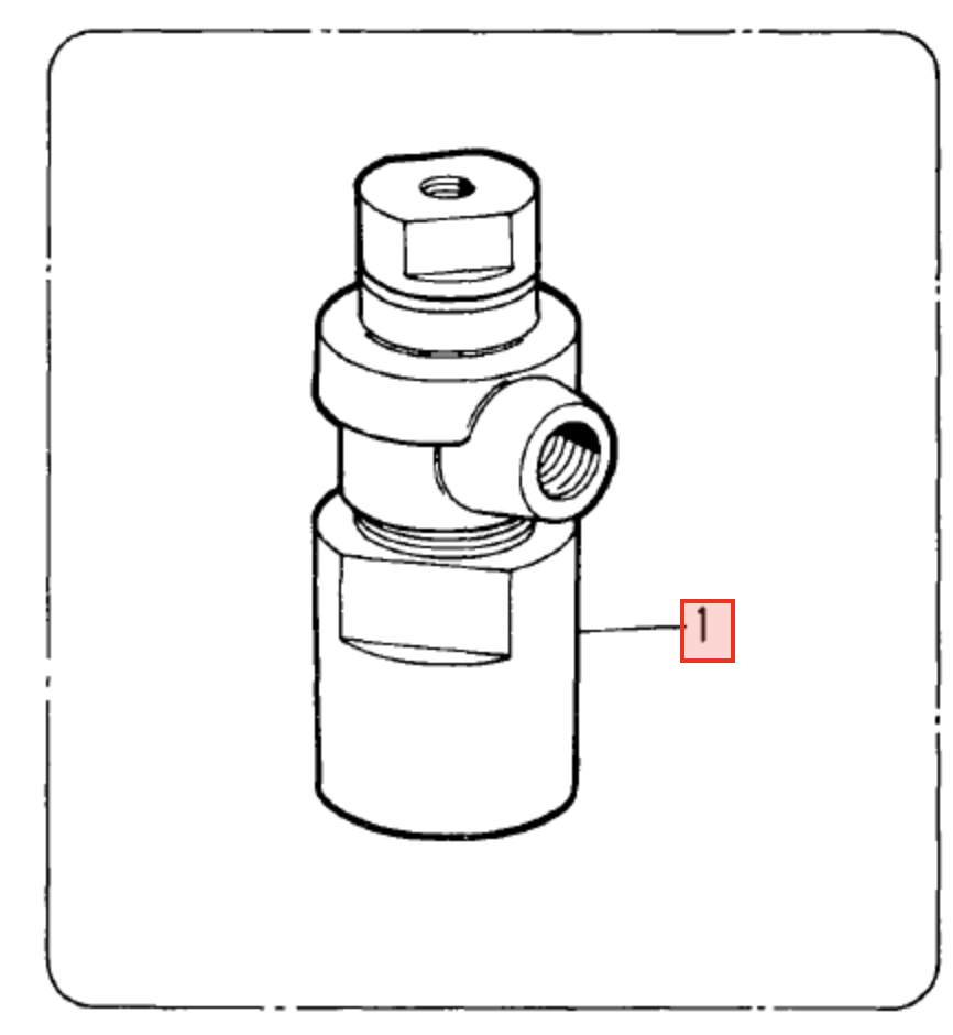 Yanmar QM Series Fuel Injector - Simms Diesel