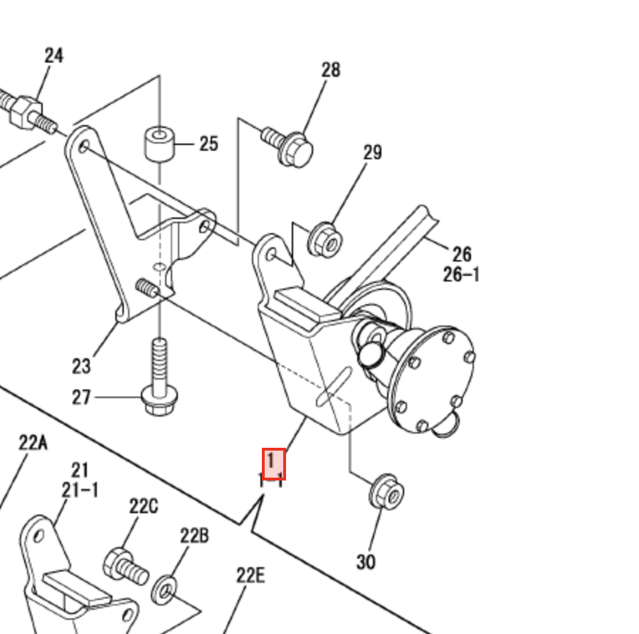 Yanmar Seawater Pump 128990 - 42511 - Simms Diesel