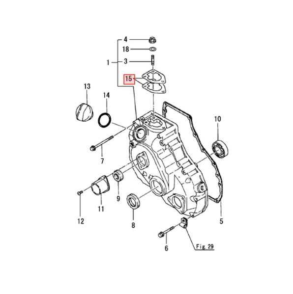 Yanmar Shim Set 104271 - 01950 - Simms Diesel
